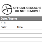 Log sheet square